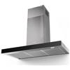 Faber STILO GLASS SMART A90 Cappa aspirante a parete 90 cm Classe B Acciaio inossidabile