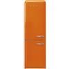 Smeg FAB32LOR6 Frigorifero Combinato 234 L No Frost Classe D Arancione
