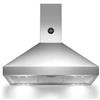 Bertazzoni La Germania K90AMHXA/19 Cappa Aspirante a parete 90 cm Classe A Acciaio inossidabile