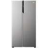 Haier HSR5918DNMP Frigorifero Side by Side 528 L No Frost Classe D Platino, Acciaio inossidabile