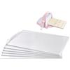 VEVOR Piastre da Taglio per Goffratura, Set Tamponi 6 Pezzi 308 x 216 x 3 mm, in Policarbonato Trasparente, Compatibili con Macchina Fustellatura VEVOR KM-1885, per Scrapbooking e Creazione Biglietti