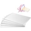 VEVOR Piastre da Taglio per Goffratura, Set Tamponi 6 Pezzi 225 x 156 mm, in Policarbonato Trasparente, Compatibili con Macchina per Fustellatura VEVOR KM-1860, per Scrapbooking e Lavori Creativi
