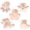 LOLIPPYY Charm Decorativi e Leggero 5 Pezzi in Metallo per Cinturino Orologio Facile da Usare Accessori Esclusivi per Decorazione Cinturino Smartwatch