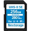 Nextorage UHS-II V60 SDXC Scheda SD 128GB/256GB/512GB 280MB/s Registrazione...