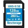 Nextorage UHS-II V60 SDXC Scheda SD 128GB/256GB/512GB 280MB/s Registrazione...