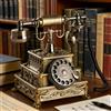 Telefono retrò con filo, stile europeo, vintage, per bar, camera da letto e