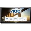 AOC I1659FWUX TV e monitor portatile Nero 39,6 cm (15.6") LCD 1920 x 1080 Pixel