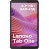 Lenovo Tab One - Display 8.5" HD (1340x800), Processore MediaTek Helio G85, RAM