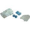 Filo di fabbricazione giapponese NUOVO Made in Japan NSP624B Cat6 RJ45 Spina Modulare 24AWG Avviata 100 Pezzi