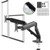MACLEAN Supporto monitor Maclean MC-134 Da tavolo per 2 schermi 17-32'' max 10kg Nero [MC-134]