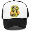 Vendax Cobra Kai - Karatè Ragazzo Bambini Cappelini da Baseball Rapper cap