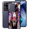 KJYFOANI Cover per Oukitel WP50 Custodia, Nero Morbido Silicone Ultra Sottile TPU Case Anti-Graffio Antiurto Bumper Protezione Guscio per Oukitel WP50 (6.60) - XV48