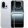KJYFOANI per OnePlus 13T Custodia, Trasparente Morbido Silicone Protettiva Case, Ultra Sottile Anti-Graffio TPU Bumper Cover per OnePlus 13T (6.31) - Cristallo