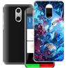 KJYFOANI per Artfone Smart 500 Custodia, Trasparente Morbido Silicone Protettiva Case, Ultra Sottile Anti-Graffio TPU Bumper Cover per Artfone Smart 500 (5.00) - Lupo Galassia