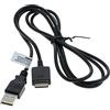 OTB Cavo dati per Sony MP3 Walkman Player, USB a porta WM