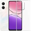 KJYFOANI per Oppo A5x (6.67) Custodia, Trasparente Morbido Silicone Protettiva Case, Ultra Sottile Anti-Graffio TPU Bumper Cover per - Trasparente