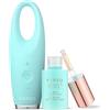 FOREO Eye Candy IRIS 2 - Massaggiatore sonico per contorno occhi + Siero antirughe notte per contorno occhi FOREO IRIS (15 ml) - Retinolo, funghi - Per segni del tempo