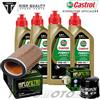 Castrol - Hiflo - NGK Tagliando TRIUMPH Bonneville 865 SE 2010 2011 Kit Olio Castrol + Filtri Candele