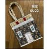 Gucci Garden Firenze Florence Limited Tote Bag Botanical Garden Canvas Auth