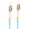 Shiverpeaks Cavo patch duplex LC/LC 50/125µ OM3 aqua 1m
