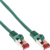 InLine - Cavo patch - da RJ-45 (M) a RJ-45 (M) - 40,0 m - SFTP, PiMF - CAT 6 - stampato, senza gancio - verde (76440G)