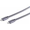 S-CONN maximum connectivity S-Conn 13-47010 Cavo USB 0,5 m USB 3.2 Gen 2x2 USB C grigio (13-47010)