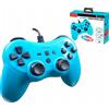 Subsonic Controller Colorz per console Nintendo Switch con cavo da 3 m, vibrazione e giroscopio - Blu neon