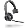 POLY Voyager 4310 UC Cuffie con e senza filo Auricolare ufficio/centro dedecall USB Tipo C Bluetooth Nero