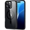 ESR Custodia ESR Classic Hybrid (HaloLock), compatibile con iPhone 16 Pro, nero trasparente
