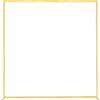 VEVOR Supporto per fondale ad arco, 2 x 2 m, struttura stabile, facile da montare, supporto per fondale ad arco quadrato in metallo dorato per matrimoni, feste di compleanno, lauree, festività e decorazioni per cerimonie