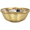 Generico 'altare - Display decorativo per di pentagramma, 9x9x3,5 cm Pentacle Serving Vessel | Ornamento del tavolo spirituale per cerimonia rituale, meditazione, smudging, donna con la cons