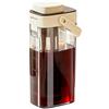 Generic Brocca per caffè freddo - Brocca per bevande da 1000 ml, caffettiera ghiacciata, brocca ermetica, grande capacità, bottiglia per infusioni di limonata e succo di frutta, casa, cucina, sala da pranzo