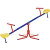 VivaGarden Altalena per Bambini Doppia a Bilico Girevole a 360° 182x77x43cm