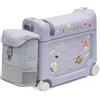 Stokke JetKids Travel Bundle, Arctic Blue - Include la valigia BedBox Ride-On e lo zaino - Ideale per bambini dai 2 ai 7 anni (fino a 35 kg)