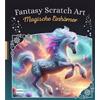 Ullmann Medien Fantasy Scratch Art - Magische Einhörner: 12 zauberh (Tascabile)