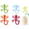 Generic Ganci a ventosa, a forma di, per appendere le chiavi, da parete, per asciugamani, a forma di, per cucina, bagno, doccia, parete, finestra, vetro, porta, colore casuale