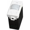 A2ZWORLD Sensore di Movimento PIR, Compatibile Con Bticino Matix, Colore Bianco, da Incasso Per Serie Civile, 1 Modulo, Time Lux Regolabile, Angolo Rilevamento 120°