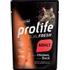 Prolife Gatto Dual Fresh Adulto Pollo & Anatra Busta 85 Gr