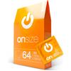 On) Condoms ON) ONsize Preservativi 64mm 50 pz Preservativi