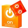 On) Condoms ON) Preservativi Stimulation 54mm 3 pz Preservativi