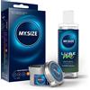MY.SIZE PRO Preservativi + LUBE ME Natural + Body Candle Set 10 pz Pre