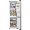 LG GBBS524APY Frigorifero Combinato Classe A, Larghezza 60 cm, Raffreddamento Ottimizzato con AI Saving, Total No Frost, Door e Linear Cooling, 375 L, Smart Inverter, Wi-Fi, Prime Silver