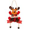Generico Ornamento Appeso Della Porta Per Le Vacanze - Ciondolo Decorativo Di Babbo Natale E Renne, Accento Di Parete Festivo, Decorazione Per Porte Di Natale | Per Portico, Ingresso, Soggiorno, Festa