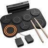 Tuono Donner DED-20 Roll-Up Kit batteria elettronica portatile altoparlante nero