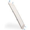 M LEDME Faretto Led da incasso Slim Nickel 25W Quadrato Cornice argento Apertura 120 gradi CCT temperatura colore regolabile M LEDME