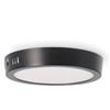 M LEDME Plafoniera Led 12W Serie Pro Rotonda Nero CCT temperatura colore regolabile M LEDME