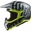 Ls2 Casco Moto Cross Enduro In Carbonio Ls2 MX703 X-FORCE BARRIE