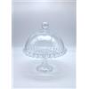 BONTURI CASA HOME DECORATION Alzata Cake Vetro Janice D 20 Cm H 18 Cm Centrotavola