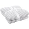 Bizzotto Plaid di Natale Rachele 150 x 200 Cm Silver
