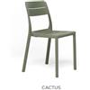 Nardi Sedia Cassia Bistrot Cactus Polipropilene Impilabile